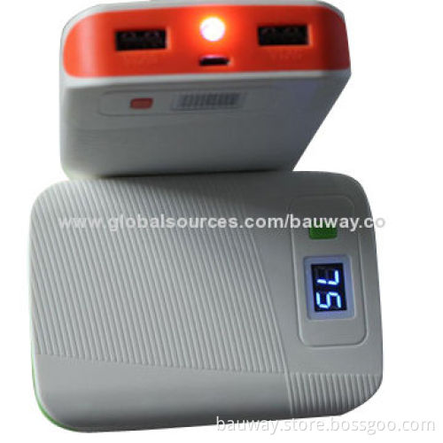 6,000-12,000mAh Battery Capacity Power Banks, 4 x 18650 Li-ion Cells, High-capacityNew